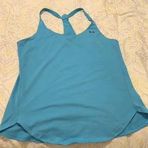 UnderArmour light blue tank